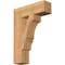 Ekena Millwork Balboa Block Smooth Bracket, Western Red Cedar, 5 1/2"W x 20"D x 28"H BKT06X20X28BOA05SWR - alternate 1